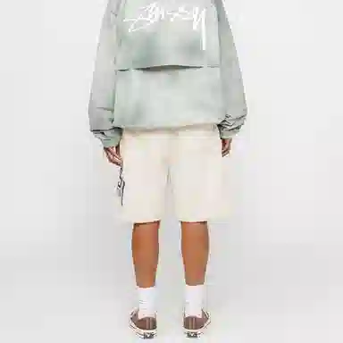 Stussy SS24 FLEECE SHORT INTERNATIONAL Logo