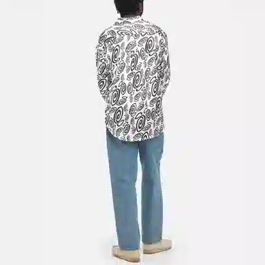 Stussy Swirly S Silk Shirt
