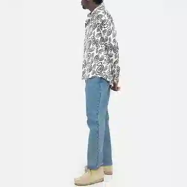 Stussy Swirly S Silk Shirt