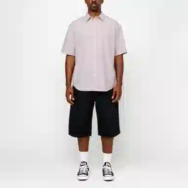 Stussy Boxy SS Shirt 8 Ball Stripe