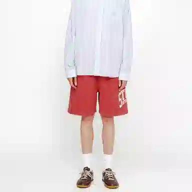 Stussy SS24 FLEECE SHORT INTERNATIONAL Logo
