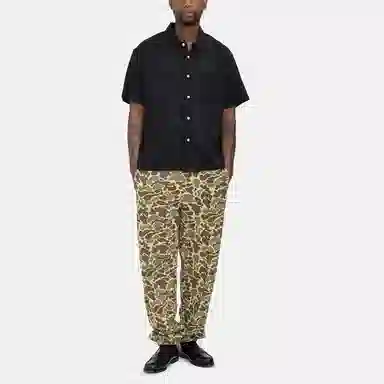 Stussy SS22 Wrinkly Cotton Gauze Shirt