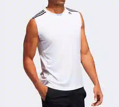 adidas All World SL Basketball Jersey White