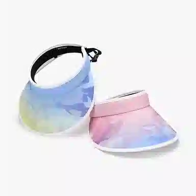 啄木鸟 户外防紫外线空顶遮阳帽大檐迷彩 出游骑行 防晒帽 女款