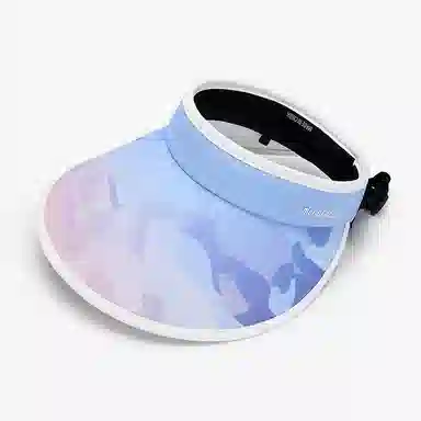 啄木鸟 户外防紫外线空顶遮阳帽大檐迷彩 出游骑行 防晒帽 女款