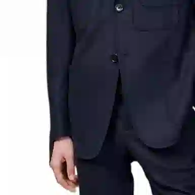 HERMES Stadium Double Poche 3D Jacket Navy