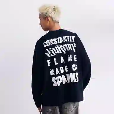 BURNIN 97'series LogoSloganT