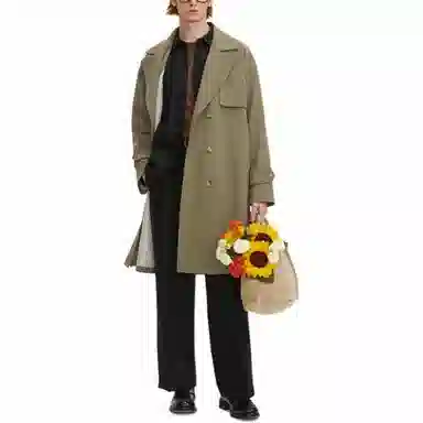 William Fox&Sons Retro Trench Coat