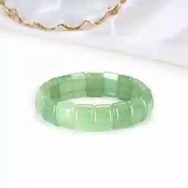 【舒缓情绪 满满正能量】 迎百宝 心灵守护 好运 东陵玉 幸运生命力绿水晶十二星座守护石治愈高级感手镯手牌手串 男女同款情侣款