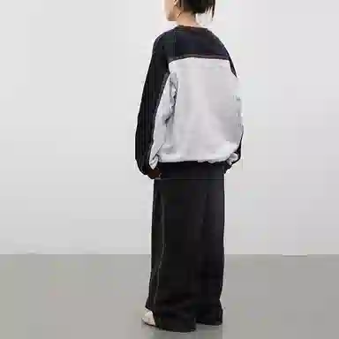 Crying Center Pullover Sweatshirt