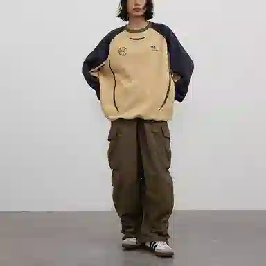 Crying Center Pullover Sweatshirt