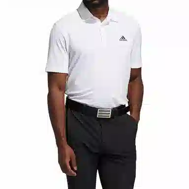 adidas Ultimate365 Solid Left Chest Golf Polo Shirt LogoPolo