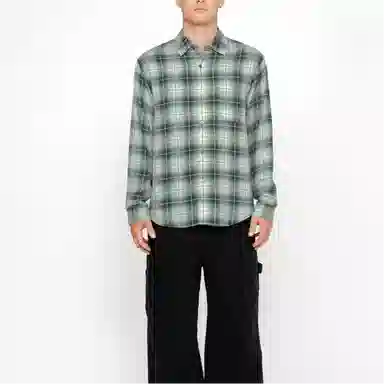 Stussy SS24 MATTHEW SHIRT LG PRINTED PLAID
