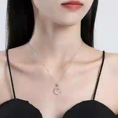 金师傅 福牌平安扣 福气满满纳福新中式国潮气质典雅显白小众轻奢高级#好运 玉髓 项链 女款