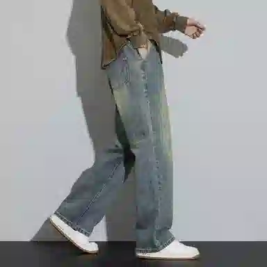 Jeep Straight Zip Jeans