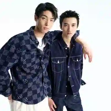 GXG Checkered Jacquard Shirt