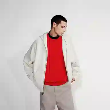 Calvin Klein Hoodie Milk White