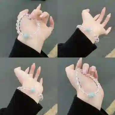 迎百宝 前程似锦 平安顺遂 本命转运珠发财上岸暴富时来运转八方来财 能量之石 好运玄学 水晶 手串 男女同款情侣款