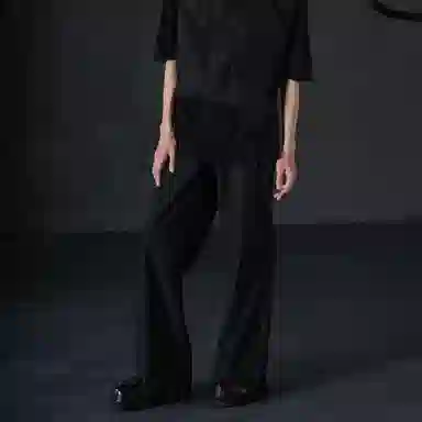 Huànxiàngzhě Original Design Black Pants