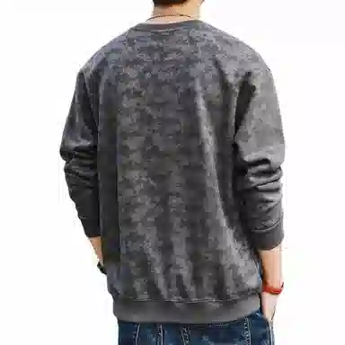 格蓝鹿 休闲宽松圆领卫衣 男款