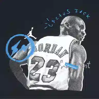 Jordan x Travis Scott x Fragment Design Hoodie Black