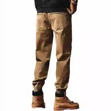 格蓝鹿 美式微弹复古休闲工装裤 男款