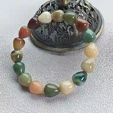 【福气满满】 指尖瑰宝 吉祥如意招财进宝绕指柔日常文玩 复古偏门盘玩佛珠念珠 碎碎花 菩提子/菩提籽 手串 男女同款情侣款