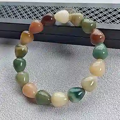 【福气满满】 指尖瑰宝 吉祥如意招财进宝绕指柔日常文玩 复古偏门盘玩佛珠念珠 碎碎花 菩提子/菩提籽 手串 男女同款情侣款