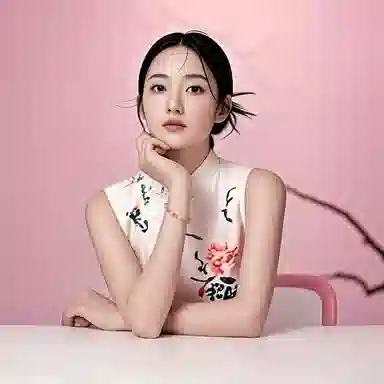 琅风 气质潮流时尚新中式桃花貔貅串珠转运纳财 草莓晶 手串 女款