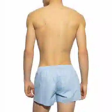 AMIPARIS Logo Print Shorts