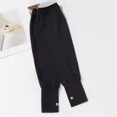 上海故事 冰丝遮阳出行护臂纯色简约冰感遮阳袖套户外骑行 锦纶 防晒袖 女款