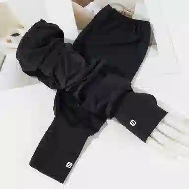 上海故事 冰丝遮阳出行护臂纯色简约冰感遮阳袖套户外骑行 锦纶 防晒袖 女款