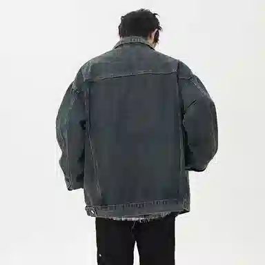 Zofili Vintage Washed Denim Jacket