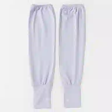 上海故事 冰丝遮阳出行护臂纯色简约冰感遮阳袖套户外骑行 锦纶 防晒袖 女款