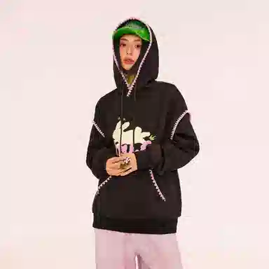 Mmlg Heavyweight Hoodie Rabbit Print