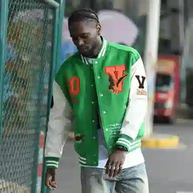 VLONE Embroidered Baseball Jacket