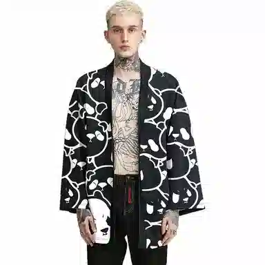 Kimura Sansha Panda Robe Black