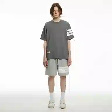 ICONS Lab x SSUR PLUS SS23 Striped Split Heavyweight T-Shirt