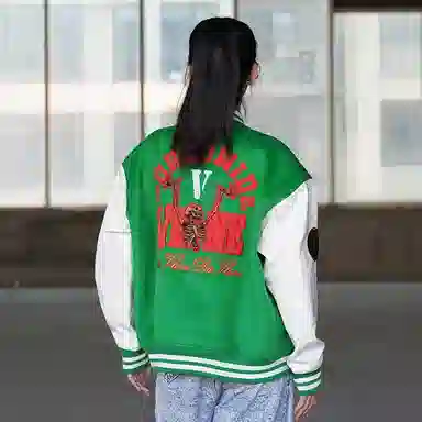 VLONE Embroidered Baseball Jacket