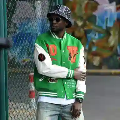 VLONE Embroidered Baseball Jacket