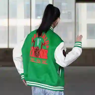 VLONE Embroidered Baseball Jacket