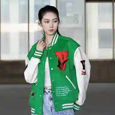 VLONE Embroidered Baseball Jacket