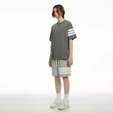 ICONS Lab x SSUR PLUS SS23 Striped Split Heavyweight T-Shirt