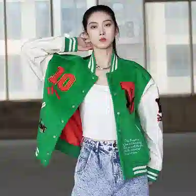 VLONE Embroidered Baseball Jacket