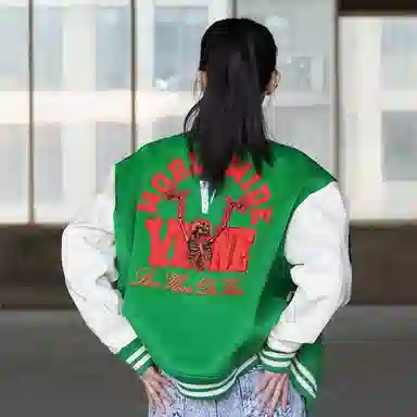 VLONE Embroidered Baseball Jacket