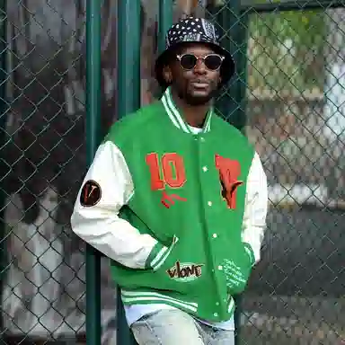 VLONE Embroidered Baseball Jacket
