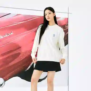 MLB Monogram Crewneck Cream