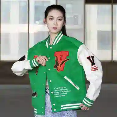 VLONE Embroidered Baseball Jacket