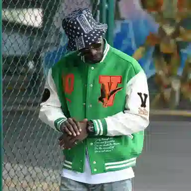 VLONE Embroidered Baseball Jacket