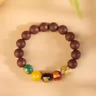 【过手留香】 指尖瑰宝 五路财神新中式国风文玩平安招财招桃花出游必备#好运 古法非遗手工制作 合香珠 手串 男女同款情侣款